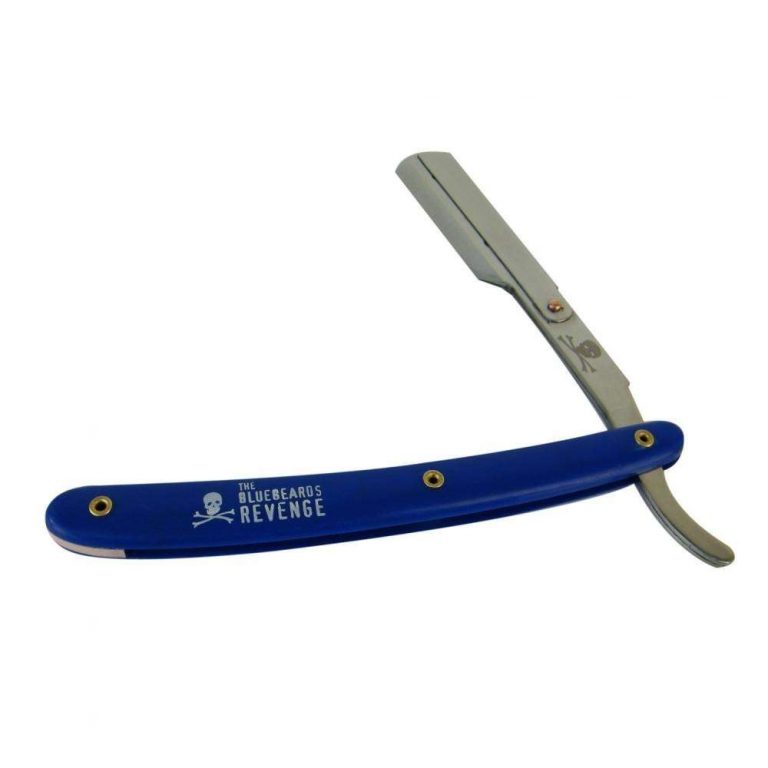 Blue Handle Bluebeard Revenge Shavette 24cm