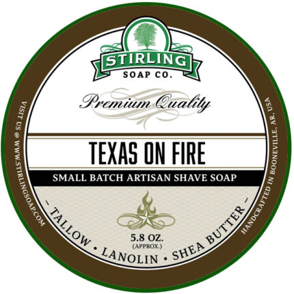 Texas on Fire Stirling Sapone da Barba