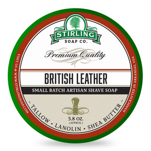 British Leather Stirling Sapone da Barba 170ml