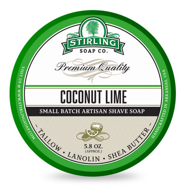 Coconut Lime Stirling Sapone da Barba 170ml