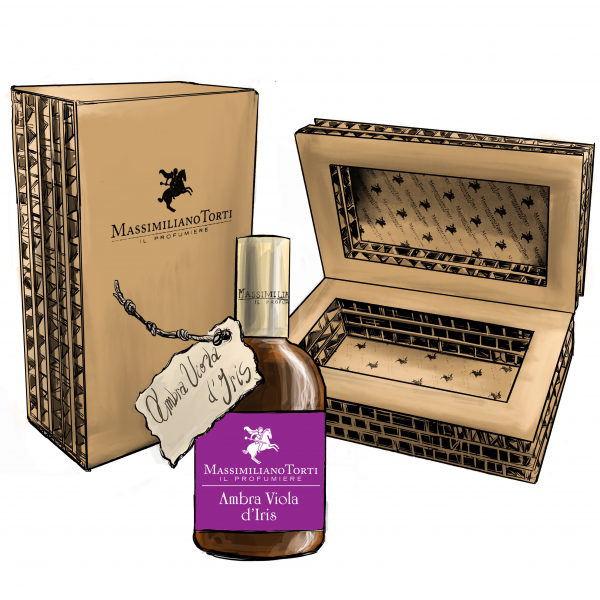 Cartoccio Ambra Viola d'Iris Massimiliano Torti Parfum Concentre 100ml