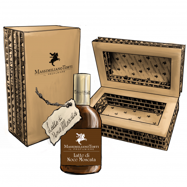 Barrique Latte di Noce Moscata Massimiliano Torti Parfum Concentre 100ml